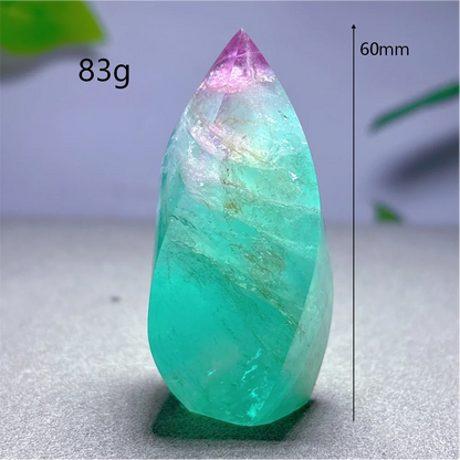 Rainbow Fluorite Flame  & Harmony