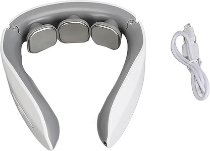 Intelligent Electric Pulse Neck and shouder  Massager with Heat Therapy - WiseWell.Shop