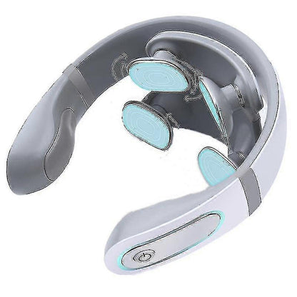 Intelligent Electric Pulse Neck and shouder  Massager with Heat Therapy - WiseWell.Shop