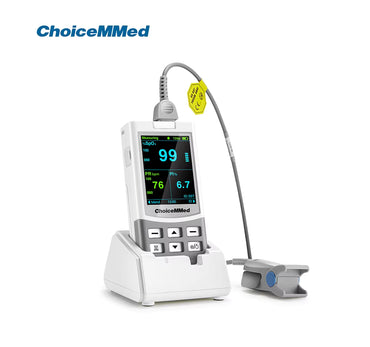 Handheld Pulse Oximeter | SpO₂, PR & PI Monitoring