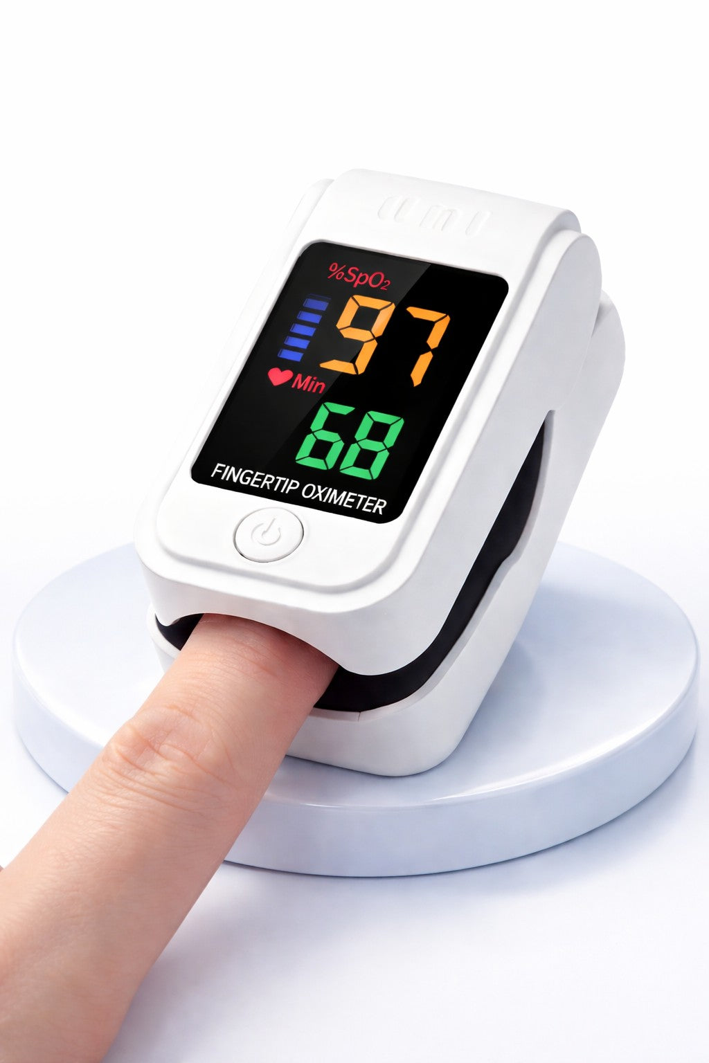 Fingertip Pulse Oximeter – Oxygen & Heart Rate Awareness