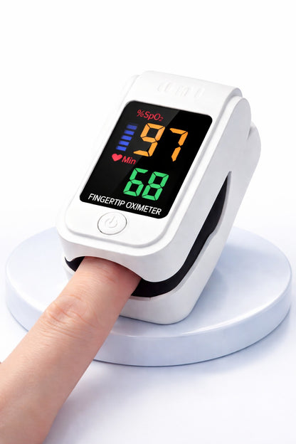 Fingertip Pulse Oximeter – Oxygen & Heart Rate Awareness