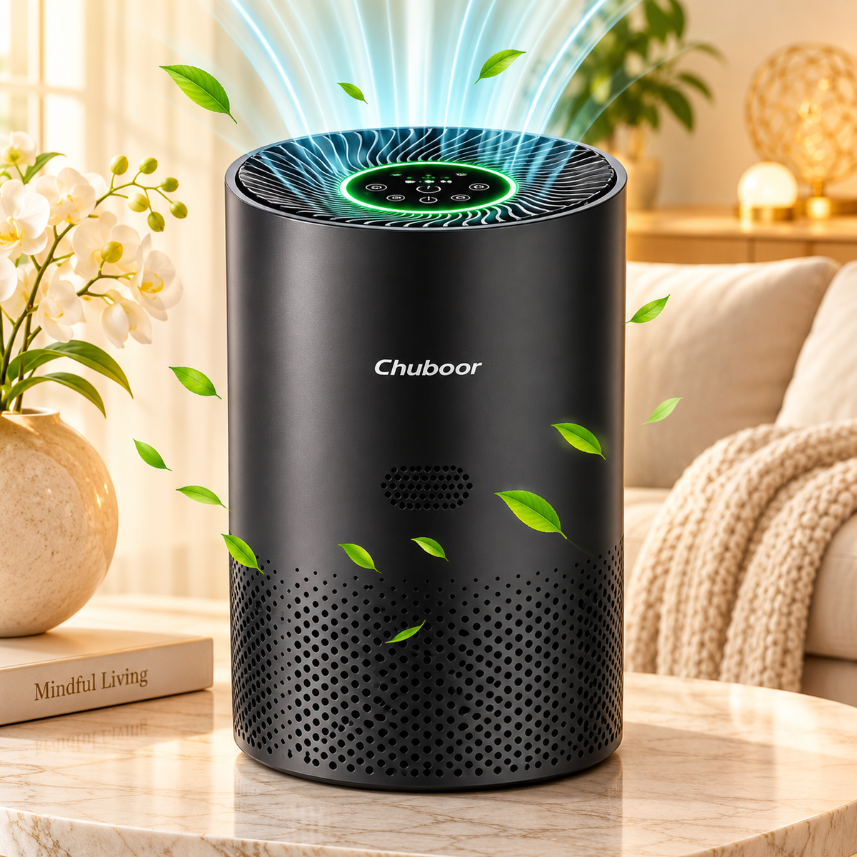 Air Purifier for Home – HEPA H13 Filter &amp; Wi-Fi Control