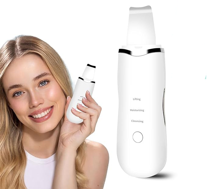 Ultrasonic Skin Scrubber Peeling Blackhead Remover