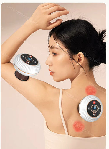 Heating  Vacuum Cupping Massage Fatigue Relieve