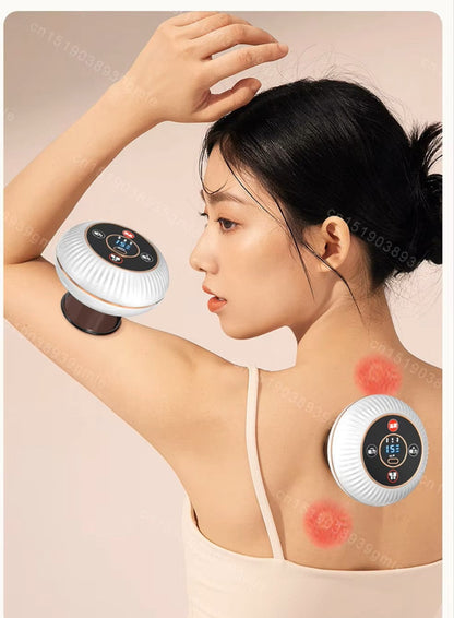 Heating  Vacuum Cupping Massage Fatigue Relieve